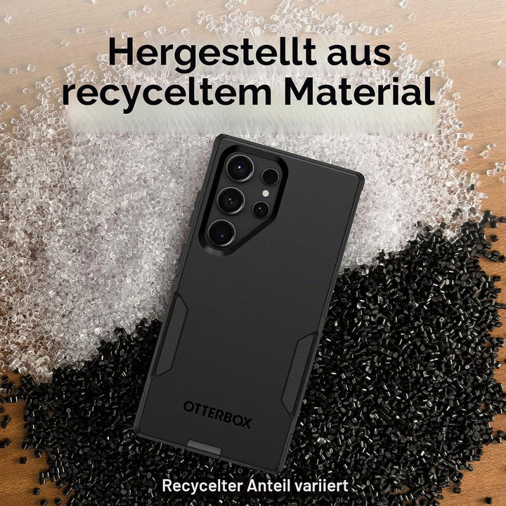 OtterBox Commuter Series Schutzhülle für Galaxy S23 Ultra, Schwarz Commuter Serie Schwarz, Commuter