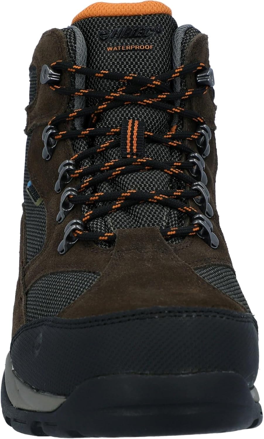 Hi-Tec Storm Wp Herren Walking-Schuh 41 EU Braun Dark Chocolate Dt Taupe Burnt Orange, 41 EU Braun D