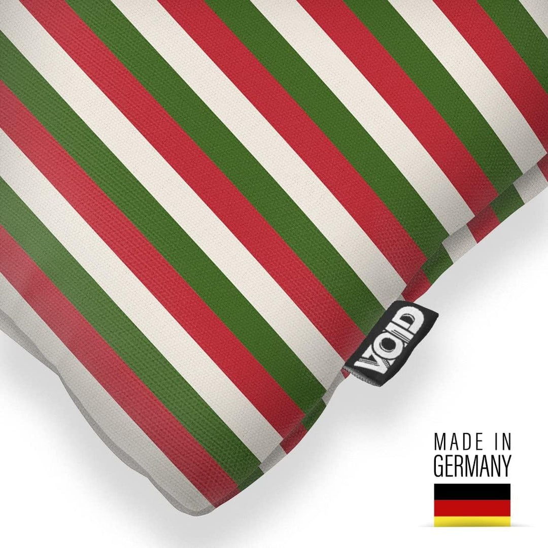 VOID Weihnachten Design gestreift Kissenbezug Kissenhülle Sofakissen Kissen Deko Weihnachten Winter