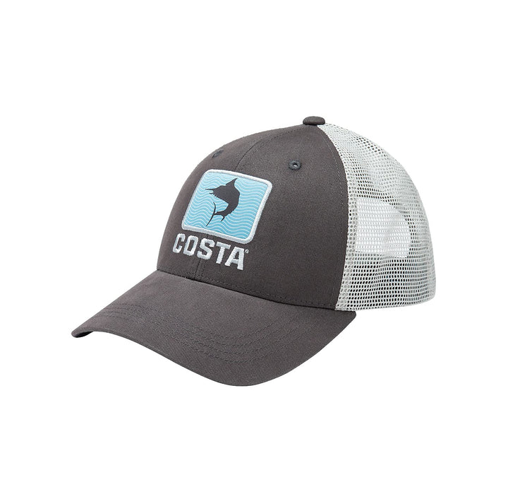 Costa Del Mar Herren Marlin Waves Trucker Einheitsgrösse Dunkelgrau, Einheitsgrösse Dunkelgrau