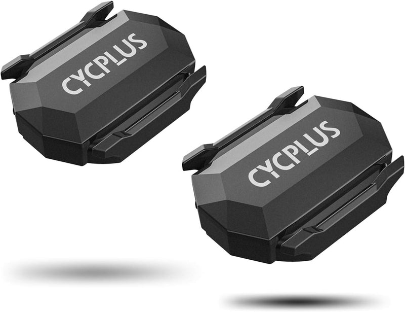 CYCPLUS Fahrrad Trittfrequenzsensor oder Geschwindigkeitssensor Dual Modul Bluetooth und ANT + Zwei