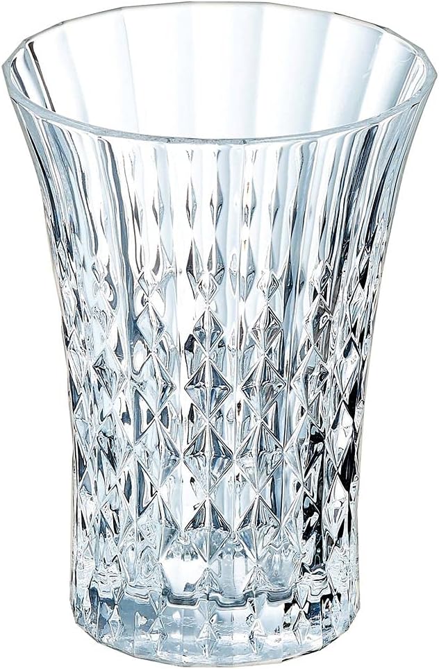 Cristal D'arques L9746 Lady Diamond 6 Low Tumbler 36cl eclat, Glas, durchsichtig Tassen, Tassen