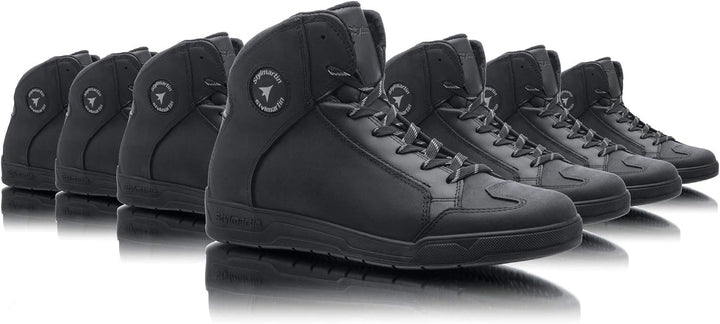 Stylmartin Matt WP Motorradschuhe 44 44 EU Schwarz, 44 EU Schwarz