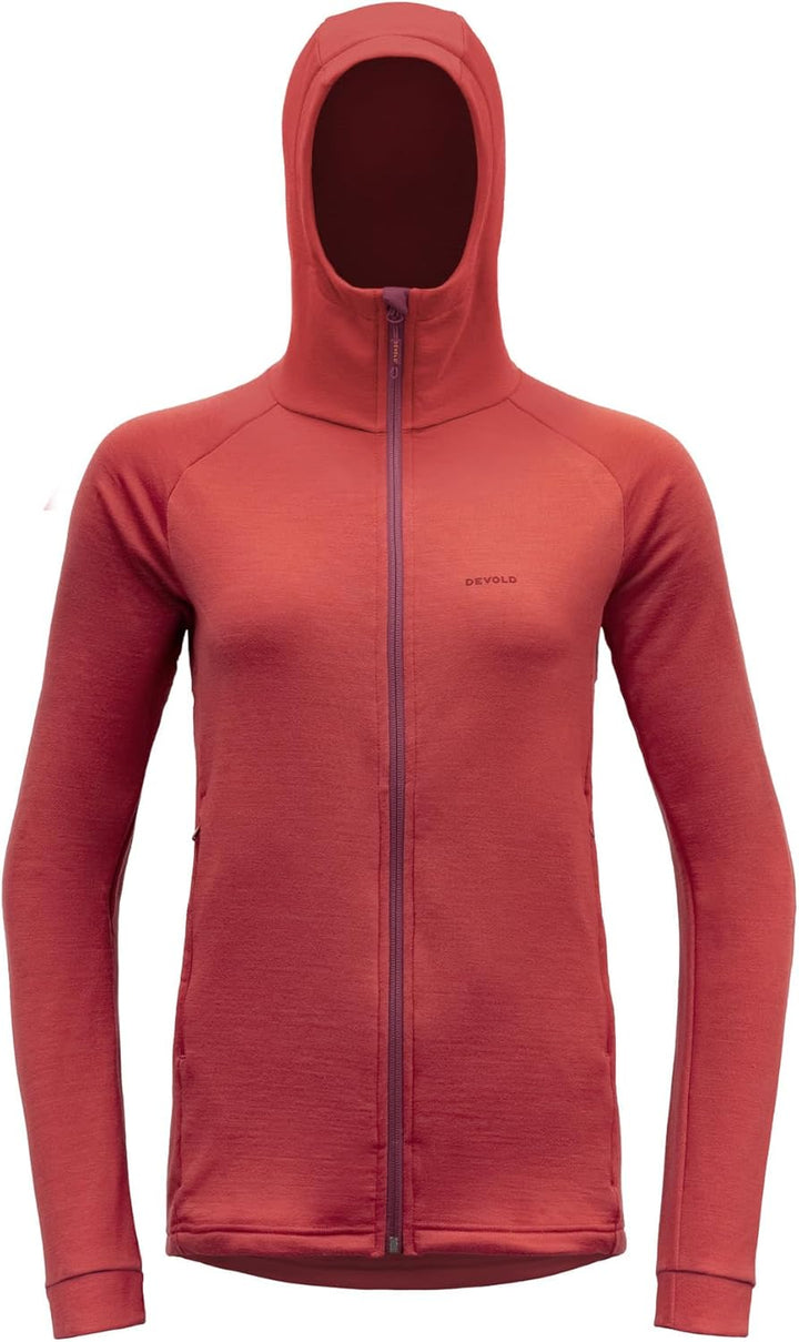 Devold Nibba Merino Jacket Hood Woman S Beauty, S Beauty