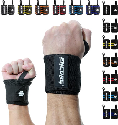 Encore Grips® Handgelenk Bandagen für Bodybuilding, Kraftsport, Crossfit, krafttraining Bandage, Han