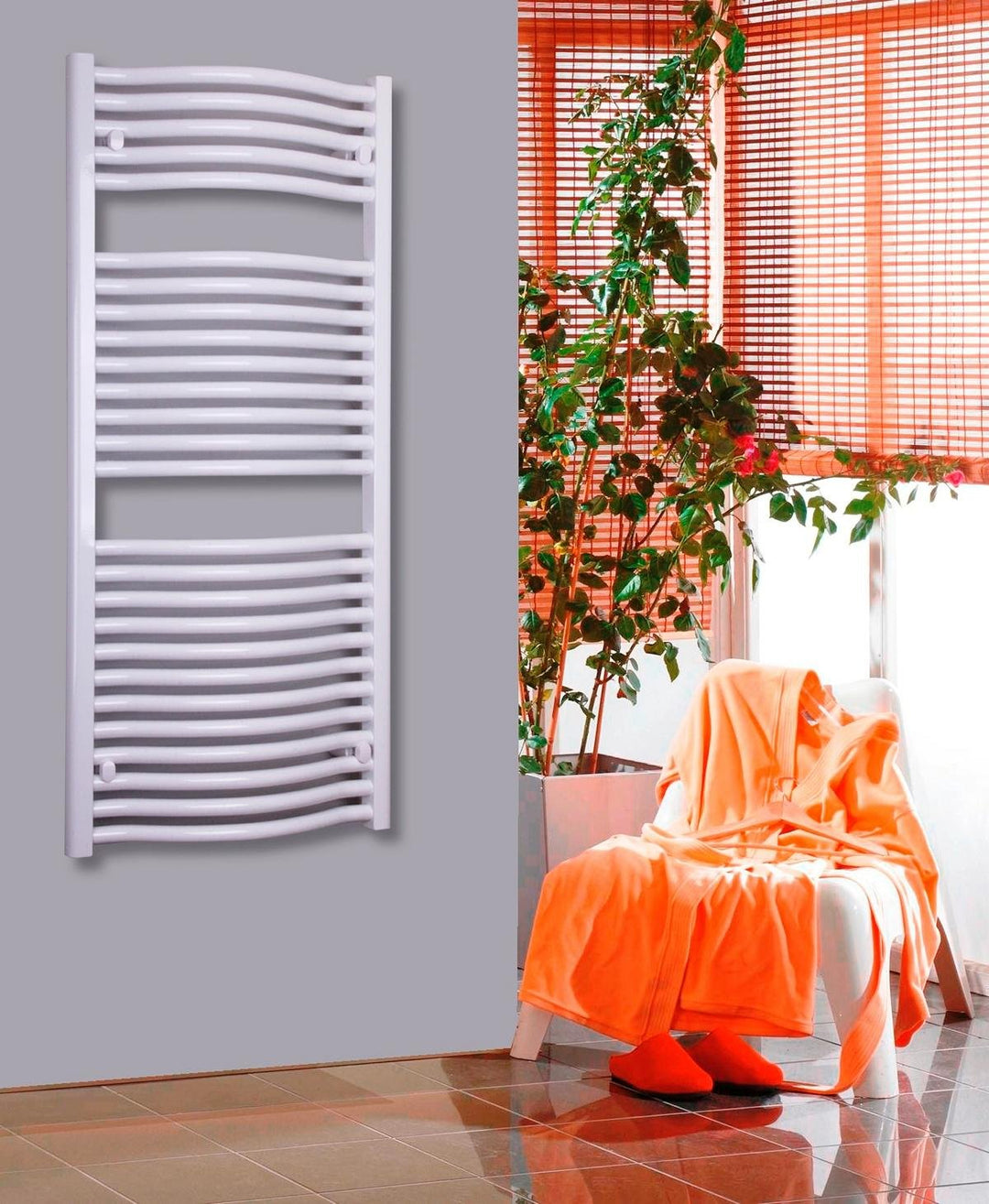 BADHEIZKÖRPER Design Mannheim 2 121x60cm 1034 Watt weiss SZAGATO handtuchwärmer handtuchtrockner han