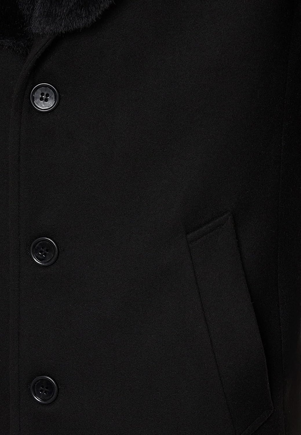 Red Bridge Herren Jacke Trenchcoat Mantel L Schwarz, L Schwarz