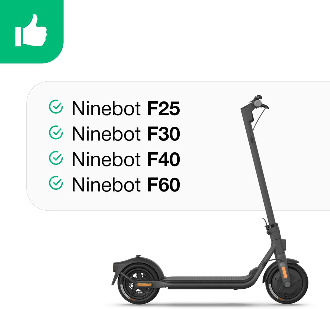 MOOVMOOV E-Scooter Schlauch 10x2.125 - Mit geradem Ventil - Kompatibel mit den E-Scooter Reifen Nine