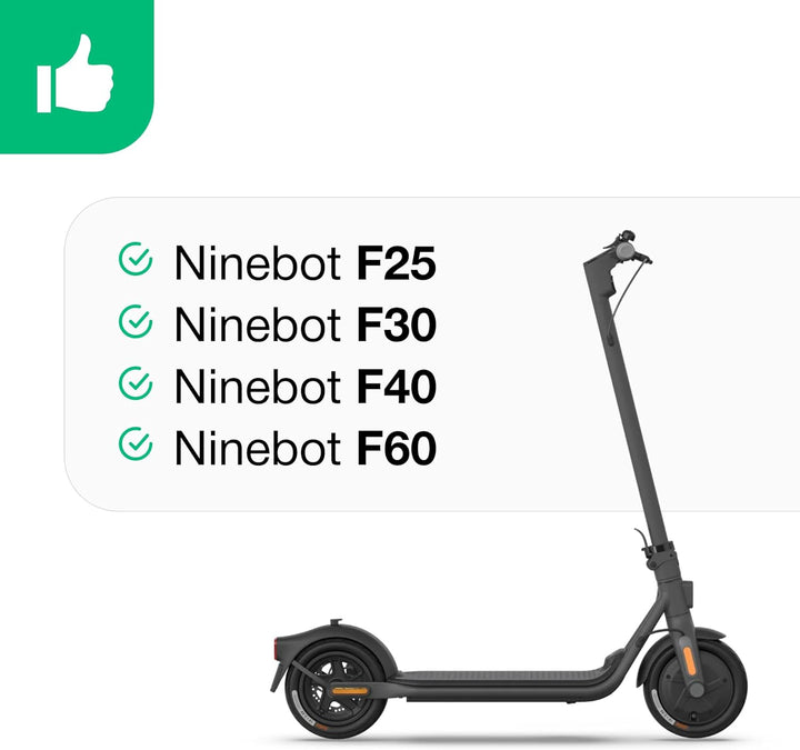 MOOVMOOV E-Scooter Schlauch 10x2.125 - Mit geradem Ventil - Kompatibel mit den E-Scooter Reifen Nine