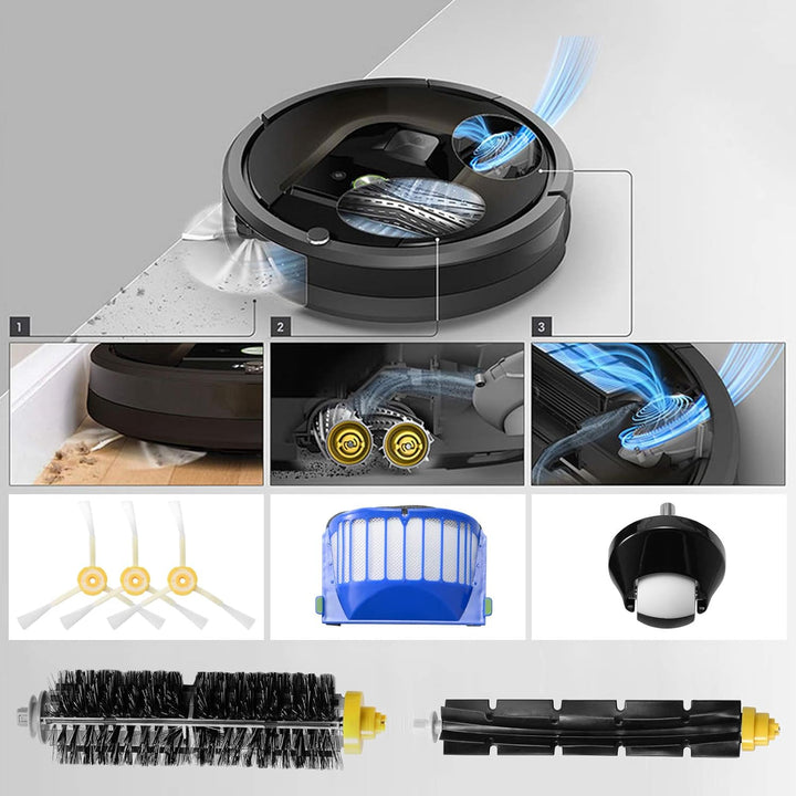 20 Stk. Ersatzteile für iRobot Roomba 600 Serie 600 605 606 610 615 620 625 630 632 639 650 660 671