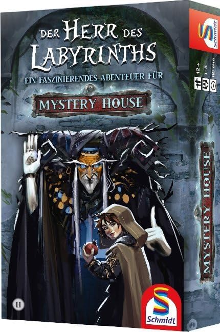 Schmidt Spiele 49373 Mystery House, 3D Escape Spiel, Bunt