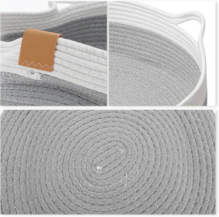 Gewebtes Katzenbett, 40 cm Durchmesser Faltbarer Korb-Nistplatz, Atmungsaktives Haustier-Liegebett,