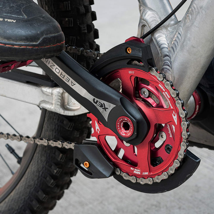 FUNN Kettenführung ZIPPA DH ISCG-05/BB Mount Orange Einheitsgrösse, Einheitsgrösse
