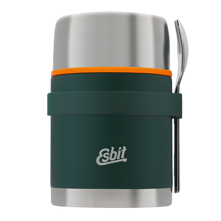 Esbit Thermobehälter Classic für Speisen - Warmhaltebehälter 750 ml in Forest Grün - aus Edelstahl f