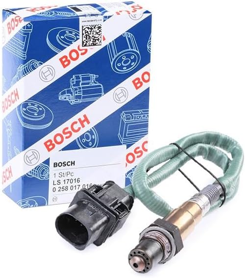 Bosch 0258017016 - Lambdasonde mit fahrzeugspezifischem Stecker