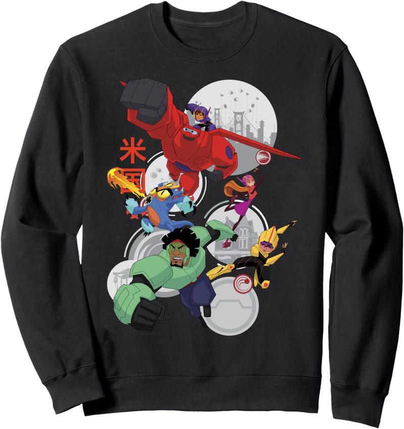 Disney Big Hero 6 TV Series Robo Team Sweatshirt