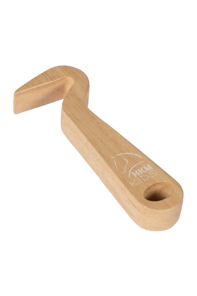 HKM Kinder Hobby Horsing Putzset Holz, Natur, One Size
