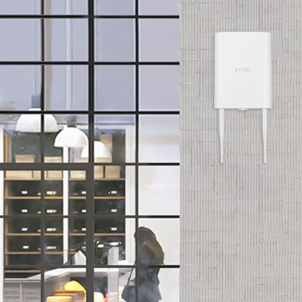 Zyxel NWA55AXE 802.11AX (WiFi 6) DUAL-Radio Outdoor POE Access Point