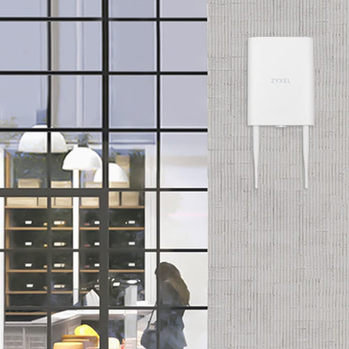 Zyxel NWA55AXE 802.11AX (WiFi 6) DUAL-Radio Outdoor POE Access Point