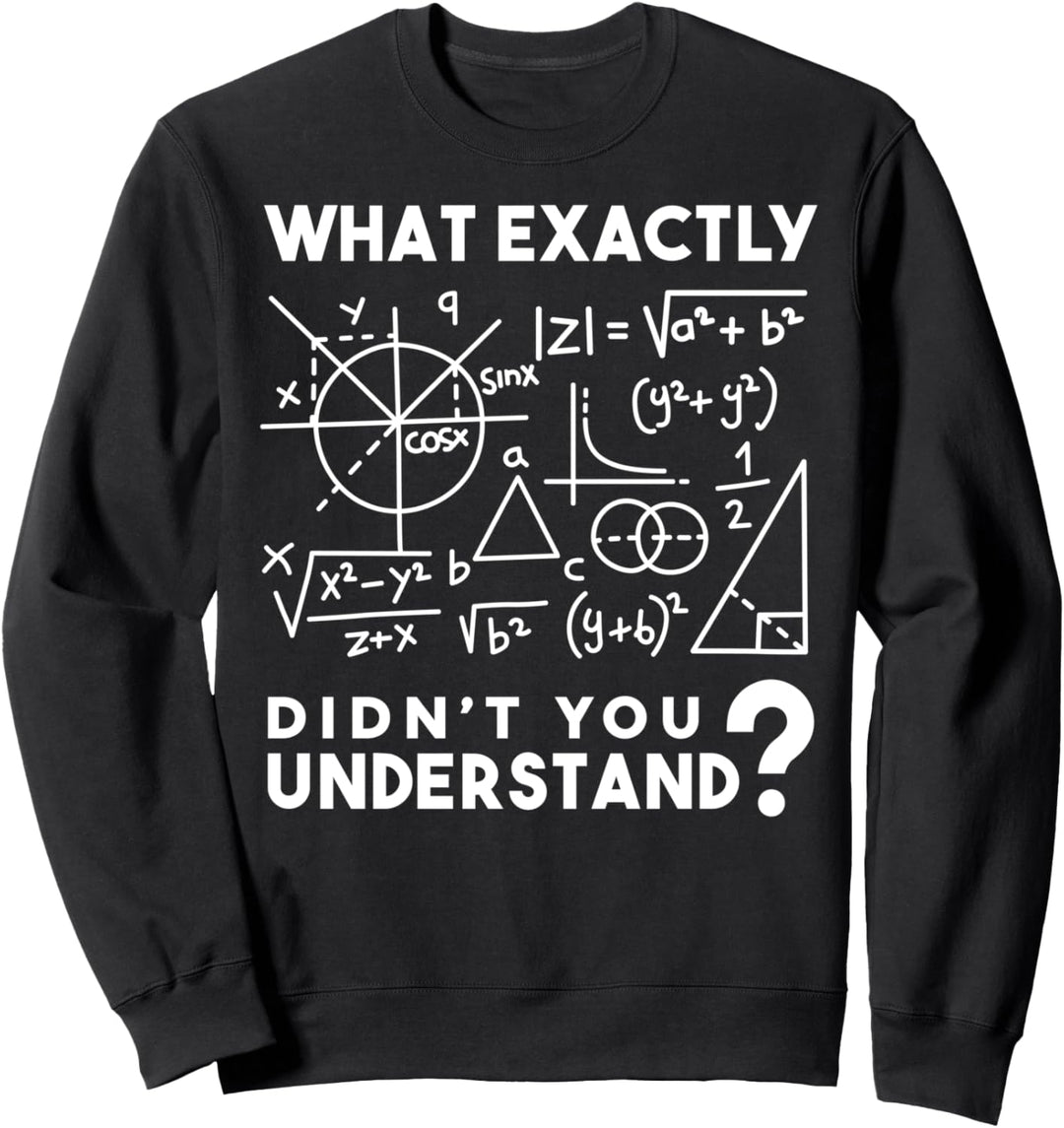 Was genau haben Sie nicht verstanden? Lustiger Sweatshirt