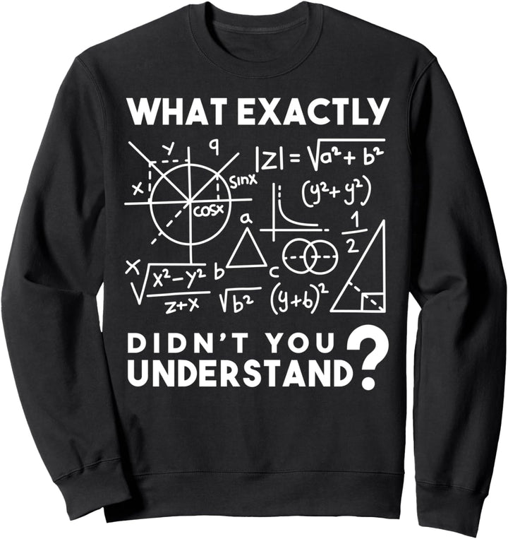 Was genau haben Sie nicht verstanden? Lustiger Sweatshirt