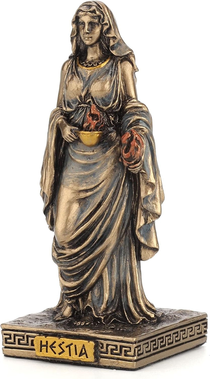 Veronese Design Griechische Götter Miniaturfigur (Hestia, Bronze) Hestia Bronze, Hestia Bronze