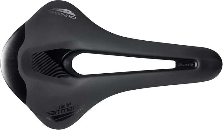 Selle San Marco Unisex – Erwachsene Shortfit 2.0 Comforto-fit Dynamic Sattel L Schwarz, L Schwarz