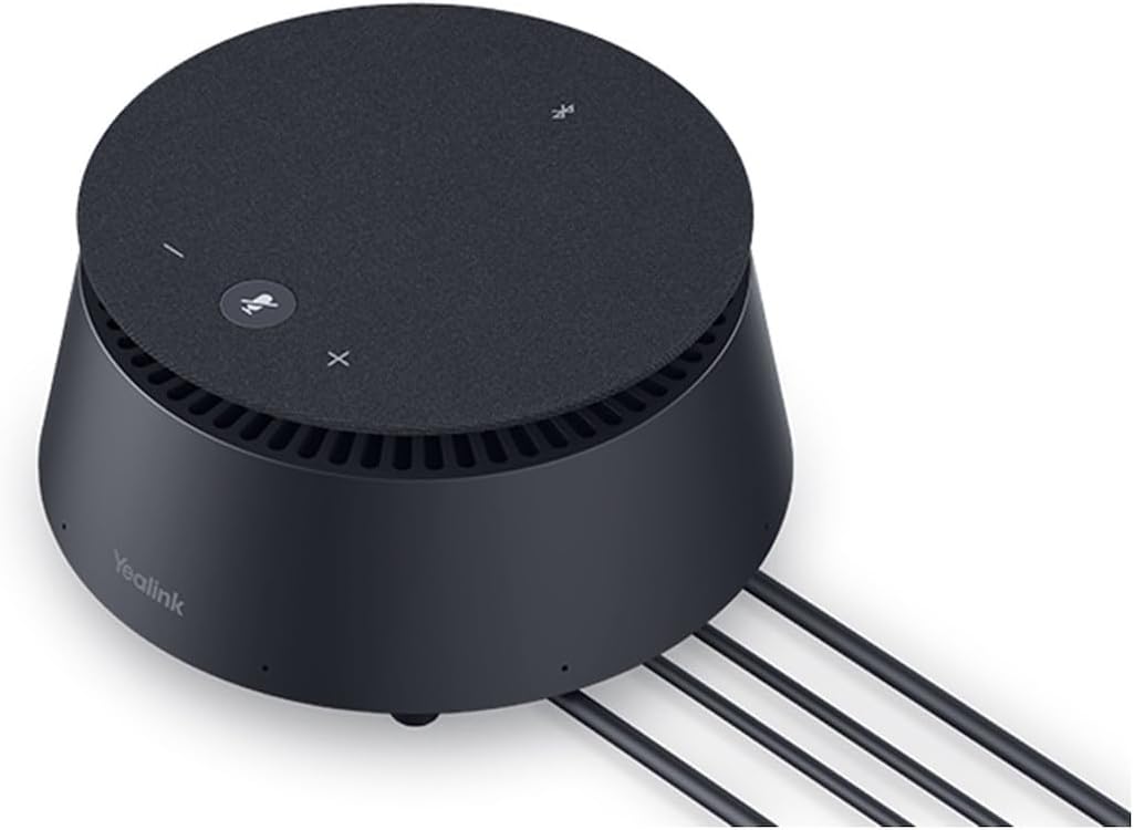 Yealink CP50 Videokonferenz-Mikrofon mit immersivem Sound für perfekt vernetzte Meetings