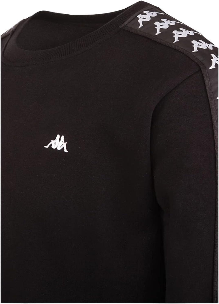 Kappa Men's Sweatshirt, Black, XL