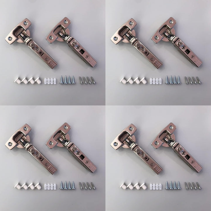 NELI 8er-Set Scharniere mit Softclose (neu) passend für Metod (wie UTRUSTA Scharniere) mit 8 Scharni