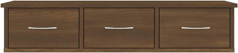 Gecheer Wand Schubladenregal mit Schubladen Wandregal Wandschrank Hängeschrank Wandgarderobe Hängere