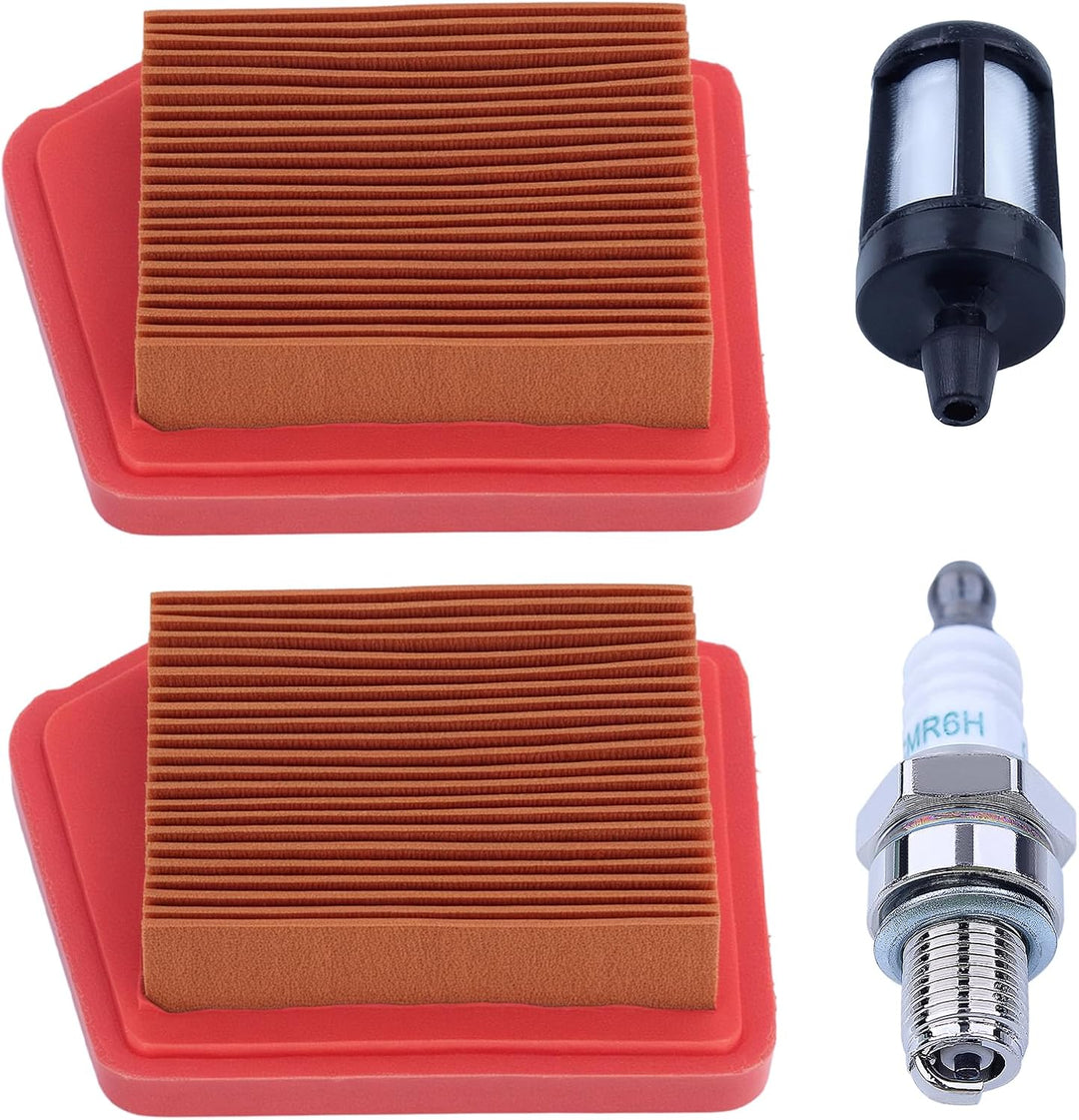 AUMEL 2 Stück Luftfilter für Stihl FS240C FS260C FS360C FS410C FS460C FS460RC Motorsense 41471410300