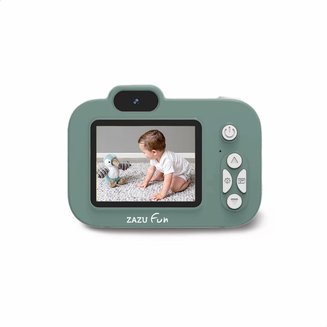 ZAZU Fun HD Digitalkamera für Kinder – 1080P Video, 2,0-Zoll-Display, wiederaufladbar, tragbare Kind