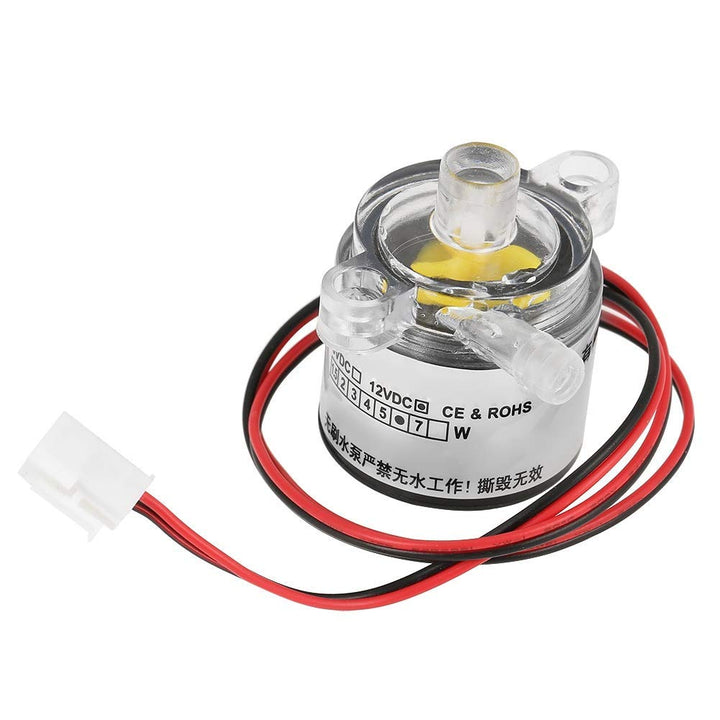 Mini-Wasserpumpe Tauchpumpe 12 V DC Mini-Inline-Wasserpumpe Mikrobürsten 6 W Lebensmittelqualität 2