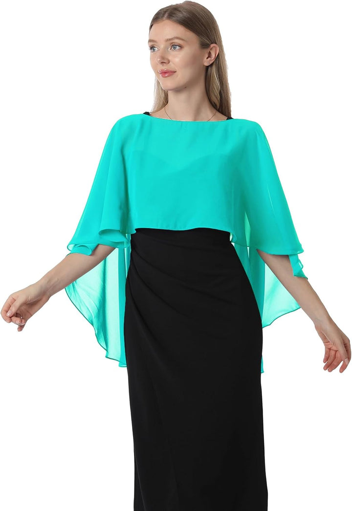 Hotshawl Damen Pashmina-Schal Einheitsgrösse Aqua, Einheitsgröße Aqua