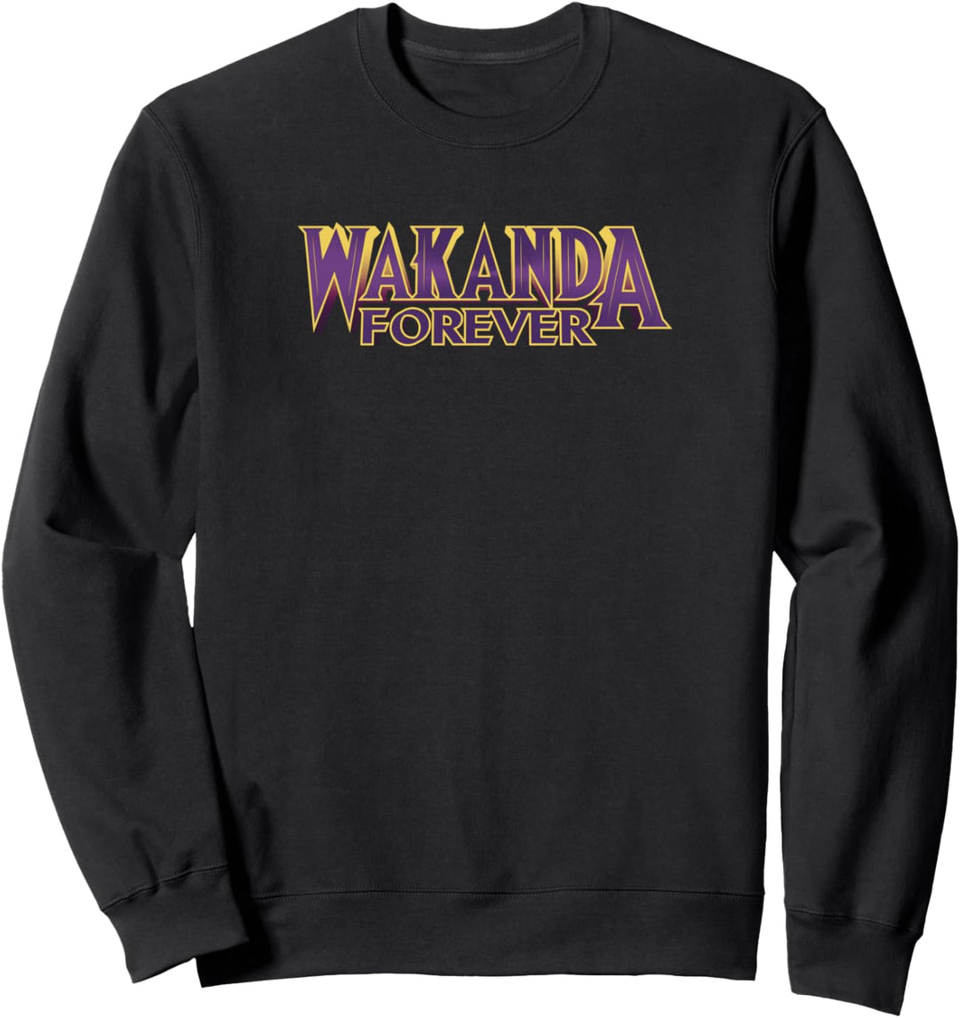 Marvel Black Panther Wakanda Forever Bold Sweatshirt