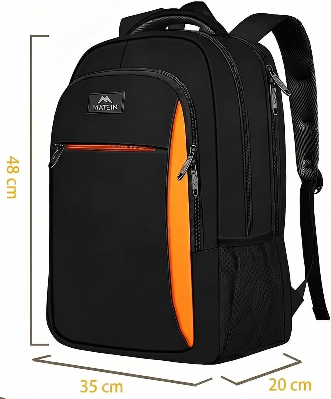 MATEIN Schulrucksack Teenager, Laptop Rucksack 17,3 Zoll Schulrucksack Jungen, Laptoptasche mit USB