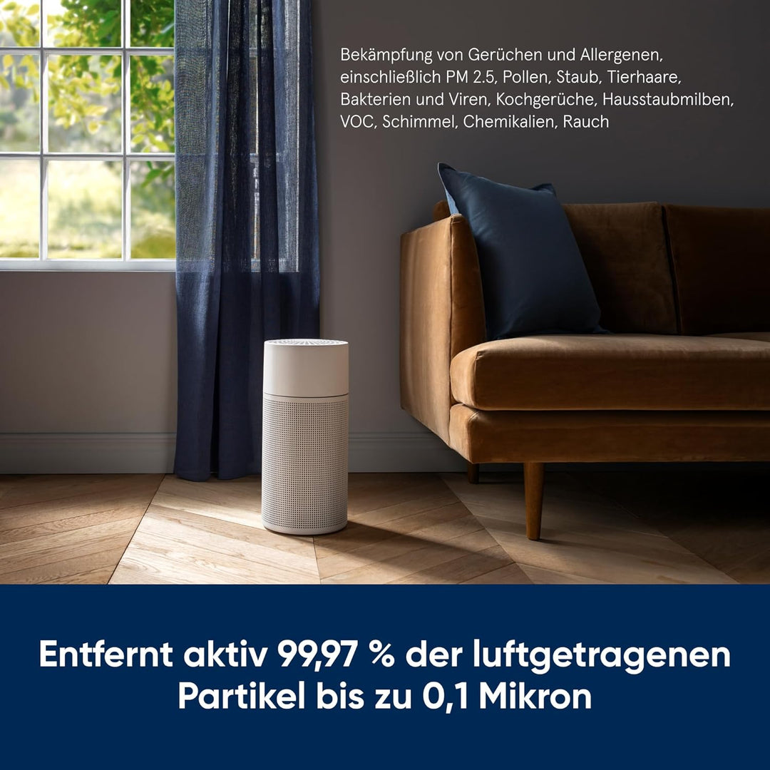 Blueair Blue Pure Joy S HEPA Silent Luftreiniger für bis zu 43m², Weiss Blue Joy S Small Room up to