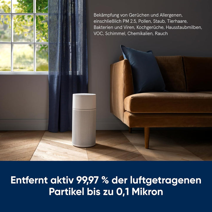 Blueair Blue Pure Joy S HEPA Silent Luftreiniger für bis zu 43m², Weiss Blue Joy S Small Room up to