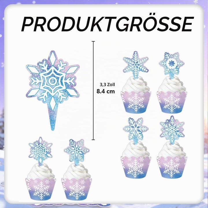 3 Schichten lila Schneeflocken Kuchen Regal, Schloss Thema Party, Dessert Regal, Schloss Geburtstags