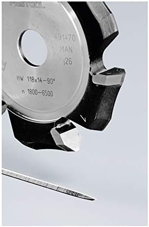 Festool V-Nutfräser HW 118x14-90°/Alu HW 118x14-90° (Alu), HW 118x14-90° (Alu)