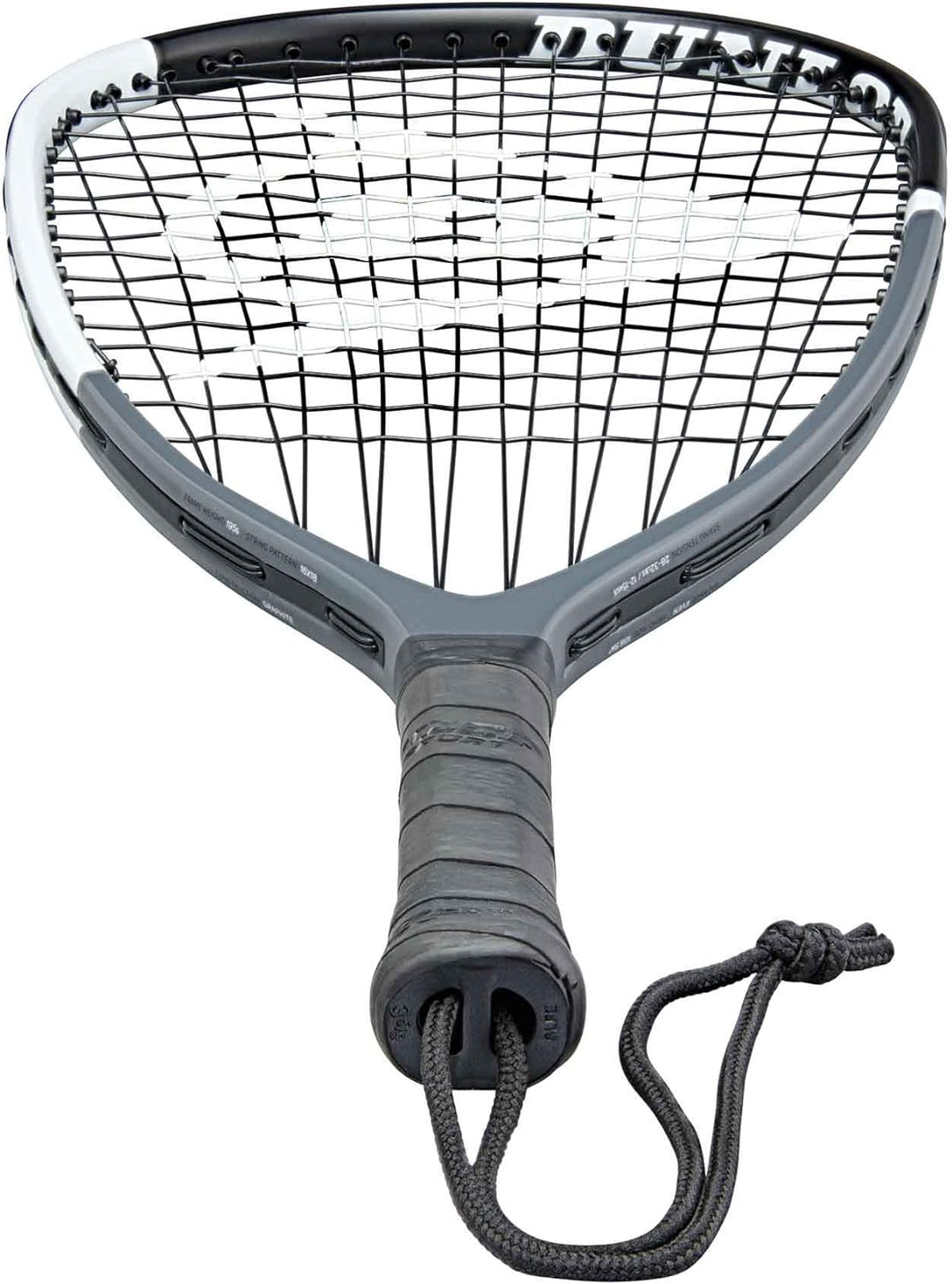 Dunlop Sports Squashschläger Einheitsgrösse Grau/Weiss, Einheitsgrösse Grau/Weiss