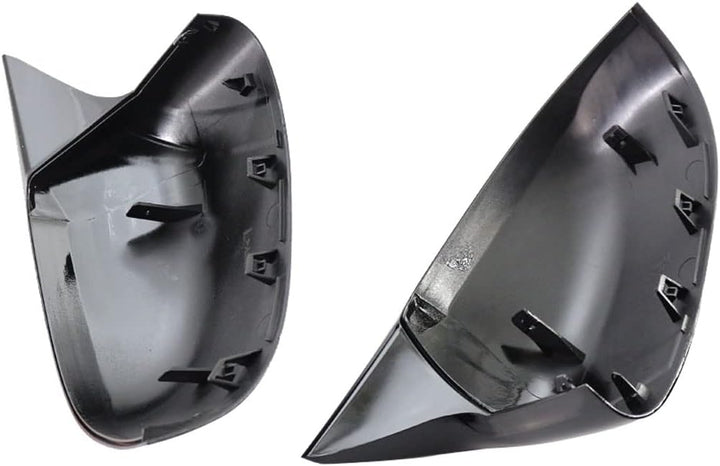 GSRECY Spiegel-Abdeckkappen im M-Stil, glänzend, Schwarz, für X3 X4 G01 G02 2018 2019 2020 2021, X5