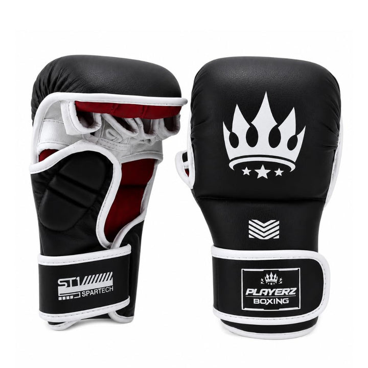 Playerz Spartec MMA-Handschuhe, 200 g, gemischte Kampfsport-Handschuhe, 227 g, Grappling-Handschuhe,