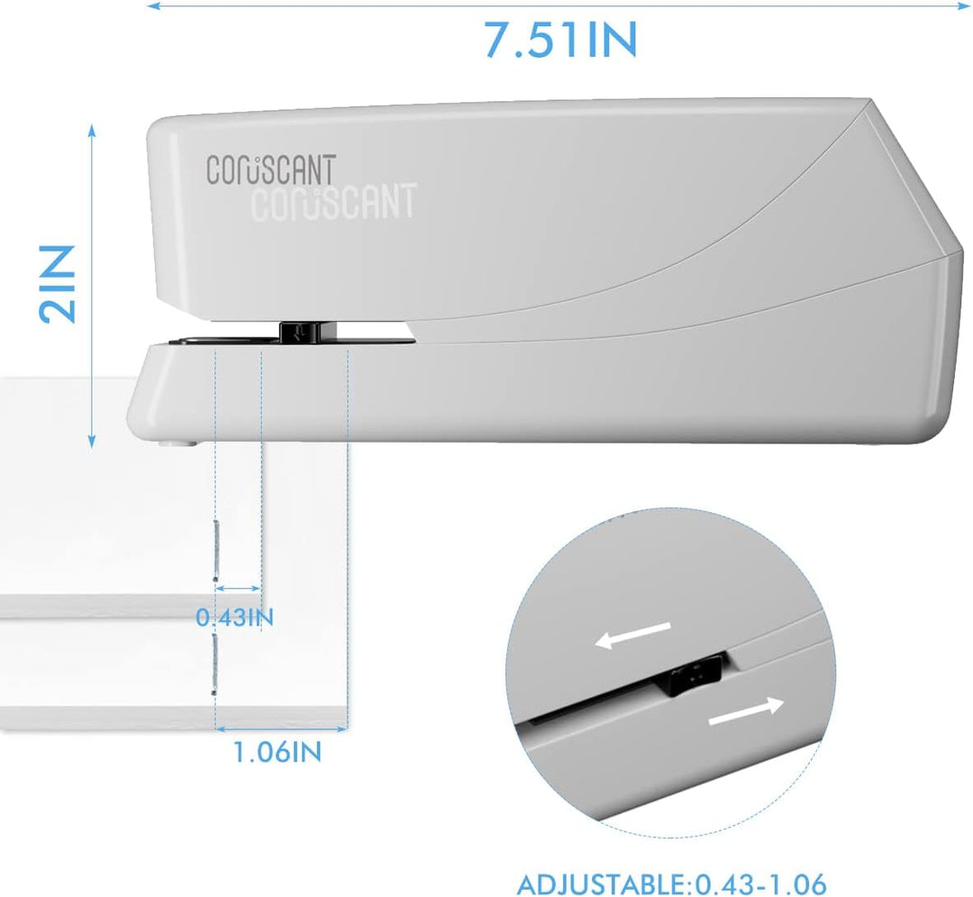 Coruscant Elektrischer Heftgerät, automatischer Heftgerät, elektrischer Heftgerät, strapazierfähig,
