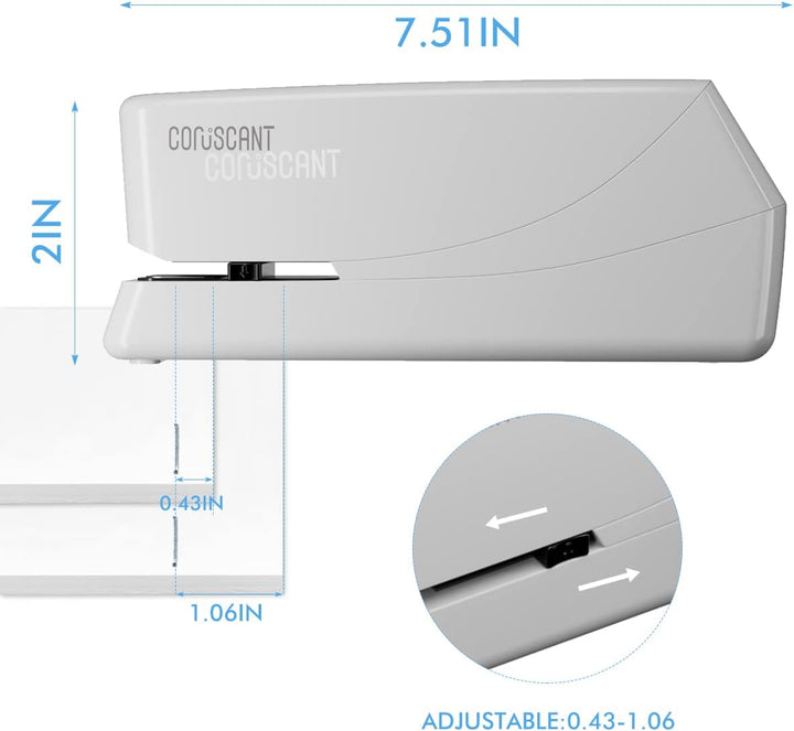 Coruscant Elektrischer Heftgerät, automatischer Heftgerät, elektrischer Heftgerät, strapazierfähig,
