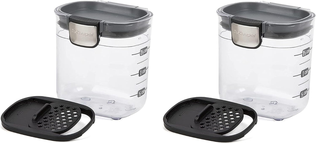 Progressive International PKS-401 Mini-Prokeeper mit luftdichter Silikondichtung, ideal für Gewürze