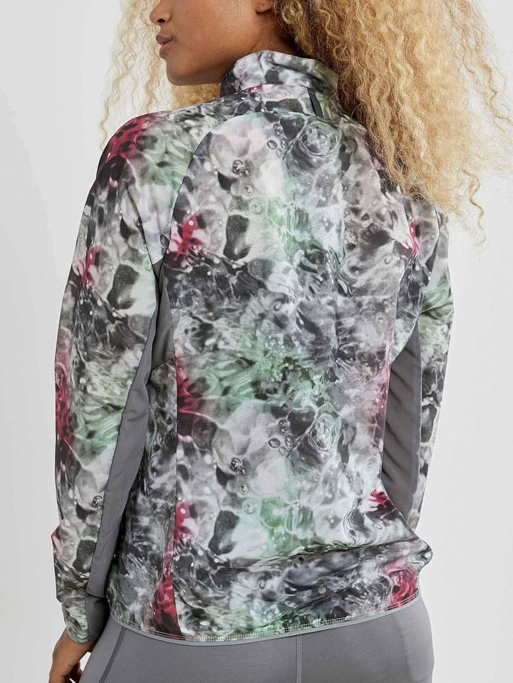 Craft Damen Run Vent Pack Jacken M Mehrfarbig/Neo, M Mehrfarbig/Neo