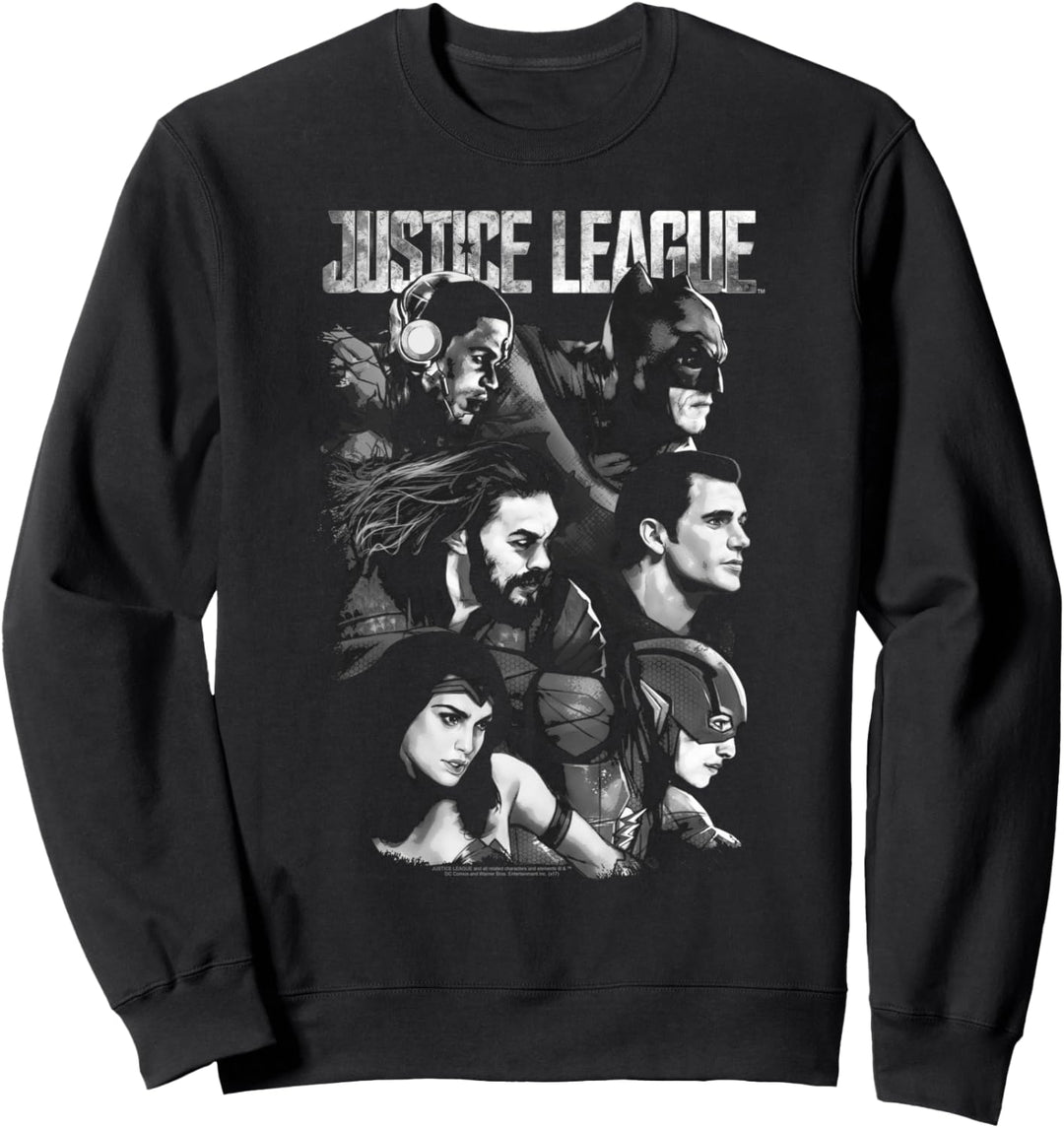 Justice League Movie Pushing Forward Sweatshirt