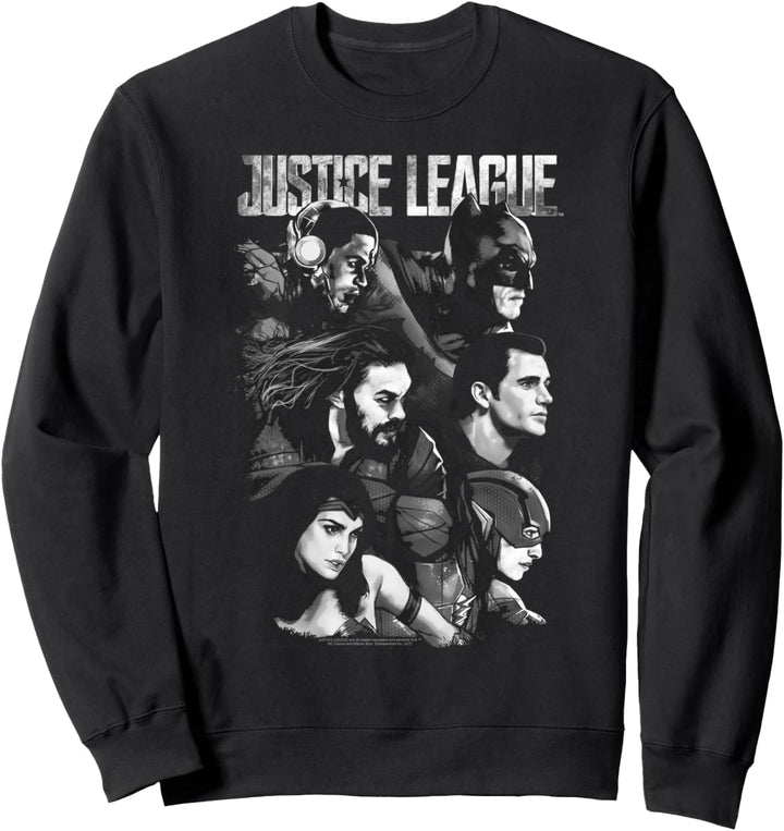 Justice League Movie Pushing Forward Sweatshirt